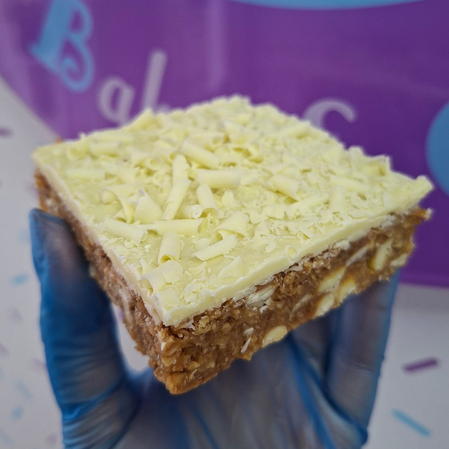 White Chocolate Flapjack