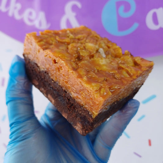 Caramel Cornflake Brownie