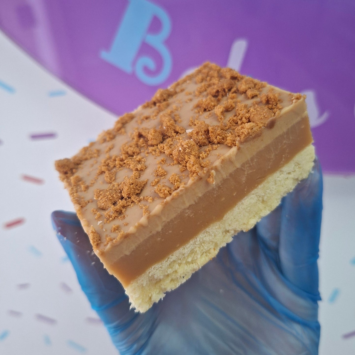 Biscoff Millionaire's Shortbread